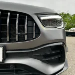 MB AMG GLA chrome delete, mustad embleemid